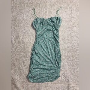 New Princess Polly Penney‎ Floral Mini Dress Green Size 8